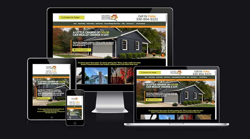 Divi Website for Painting Services